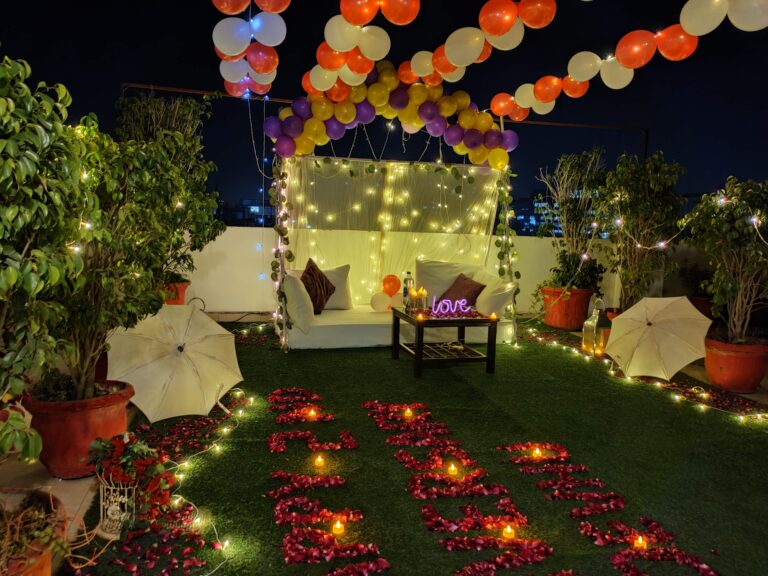 Whimsical Rooftop Cabana