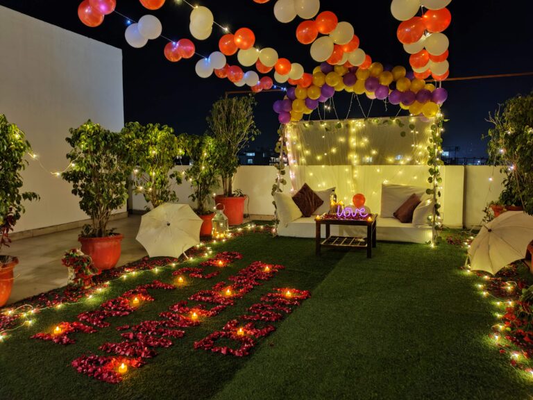 Whimsical Rooftop Cabana